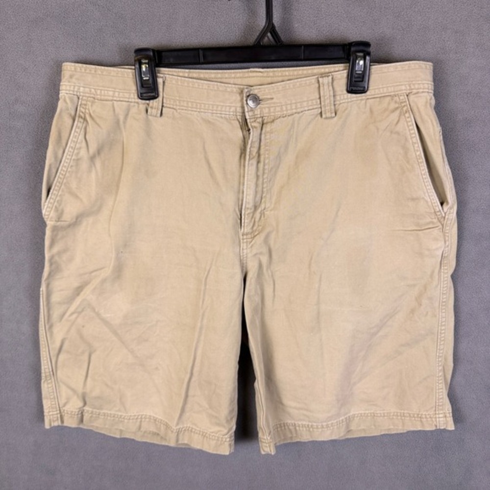 The‎ North Face Mens Cargo Shorts 38 Khaki Cotton Canvas Utility Hiking Outdoor